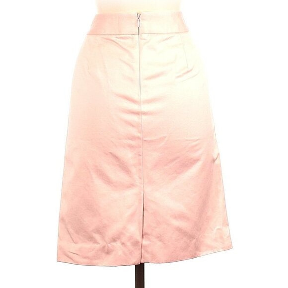 J. Crew Women's Pink Pencil Short Mini Cotton Skirt, Sz 6 - Picture 2 of 2